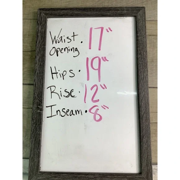 Risen Jeans Womens 1XL Distressed High Rise Bermuda Denim Shorts Medium Wash - Picture 4 of 6